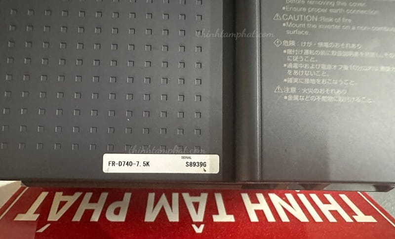 sửa lỗi biến tần Mitsubishi FR-D740-7.5K